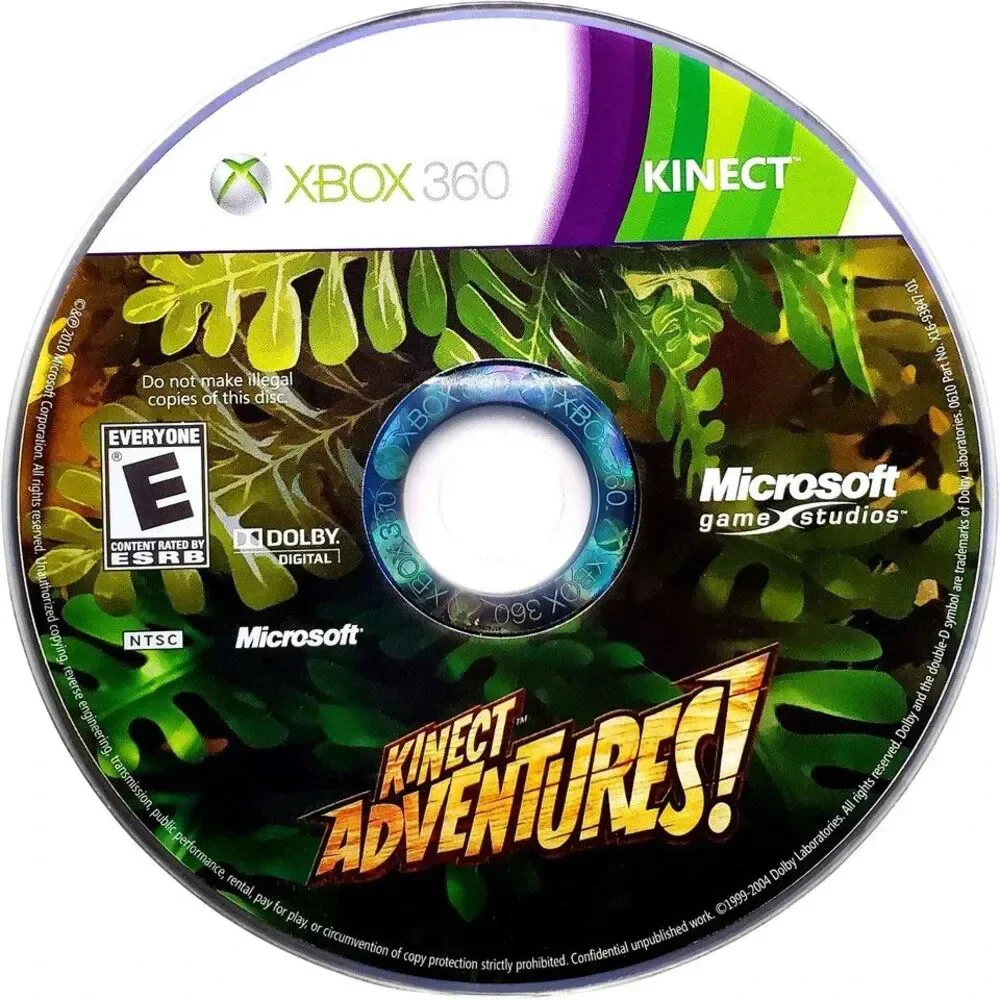 Kinect Adventures Xbox 360 Game